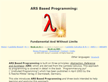 Tablet Screenshot of lambda-bound.com
