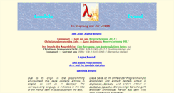 Desktop Screenshot of lambda-bound.de